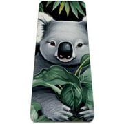 Koala Pattern TPE Yoga Mat for Workout & Exercise - Eco-friendly & Non-slip Fitness Mat