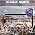 thumbnail image 6 of iPhone 14 Pro/iPhone 14 Pro Max Camera Lens Protector, [Night Shooting Mode] Anti-Scratch HD Tempered Glass Camera Cover Screen Protector Metal Ring Accessories -Purple Glitter, 6 of 13