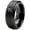 1-Black Step Bevel Tungsten, variant on Gamer Tungsten Rose Gold Jewelry Rings Retirement 21st Birthday Gifts for Guys Wedding Anniversary