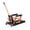 Black + Orange, variant on 1500 Lbs Hydraulic Motorcycle Lift Jack, Motorcycle Jack with Adjustable Height 4.53" To15.35, Heavy-Duty Steel ATV Lift Stand Scissor Jack for Motorcycles, Dirt Bikes, ATVs