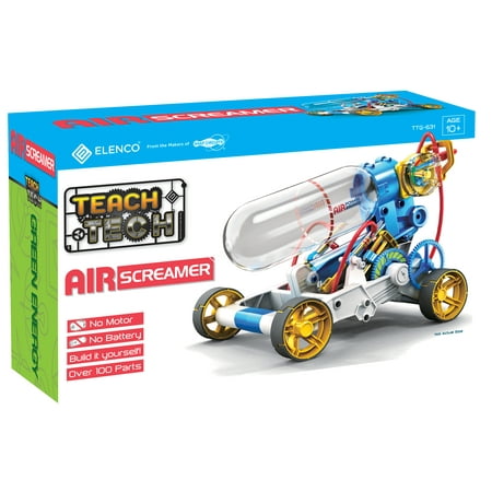 Teach Tech Air Screamer |Compressed Air Vehicle Kit | STEM Educational Toys for Kids Age