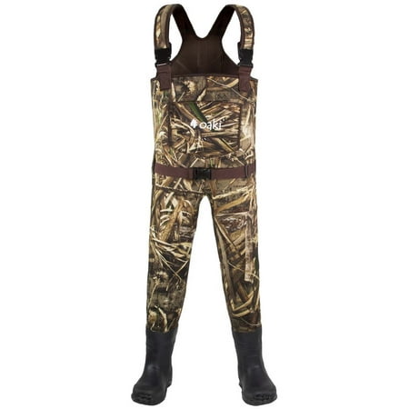 - Oakiwear Kid's Realtree Max-5 Camo 2T Shoe Size 6T Neoprene Waders