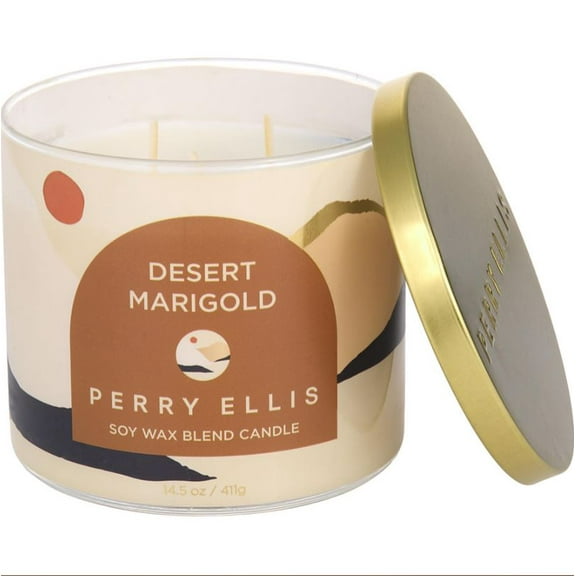 Perry Ellis Scented Candle - Desert Marigold