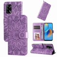thumbnail image 1 of Funda tipo cartera GANGXUN para OPPO A74 4G , diseño girasol, cuero PU, soporte, cierre magnético, tarjetero, 1 of 5