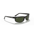 thumbnail image 7 of Ray-Ban Predator 2 Sunglasses, Sporty Rectangle Eyeglasses with Case, Matte Black/G-15 Green, Size 62, 7 of 7