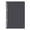 Space Gray, variant on Haosy Orange Yellow Polka Dot Notebooks 1-subject Journal 60 Sheets A5 College Ruled Paper Detachable Ring 8.3"x5.7"