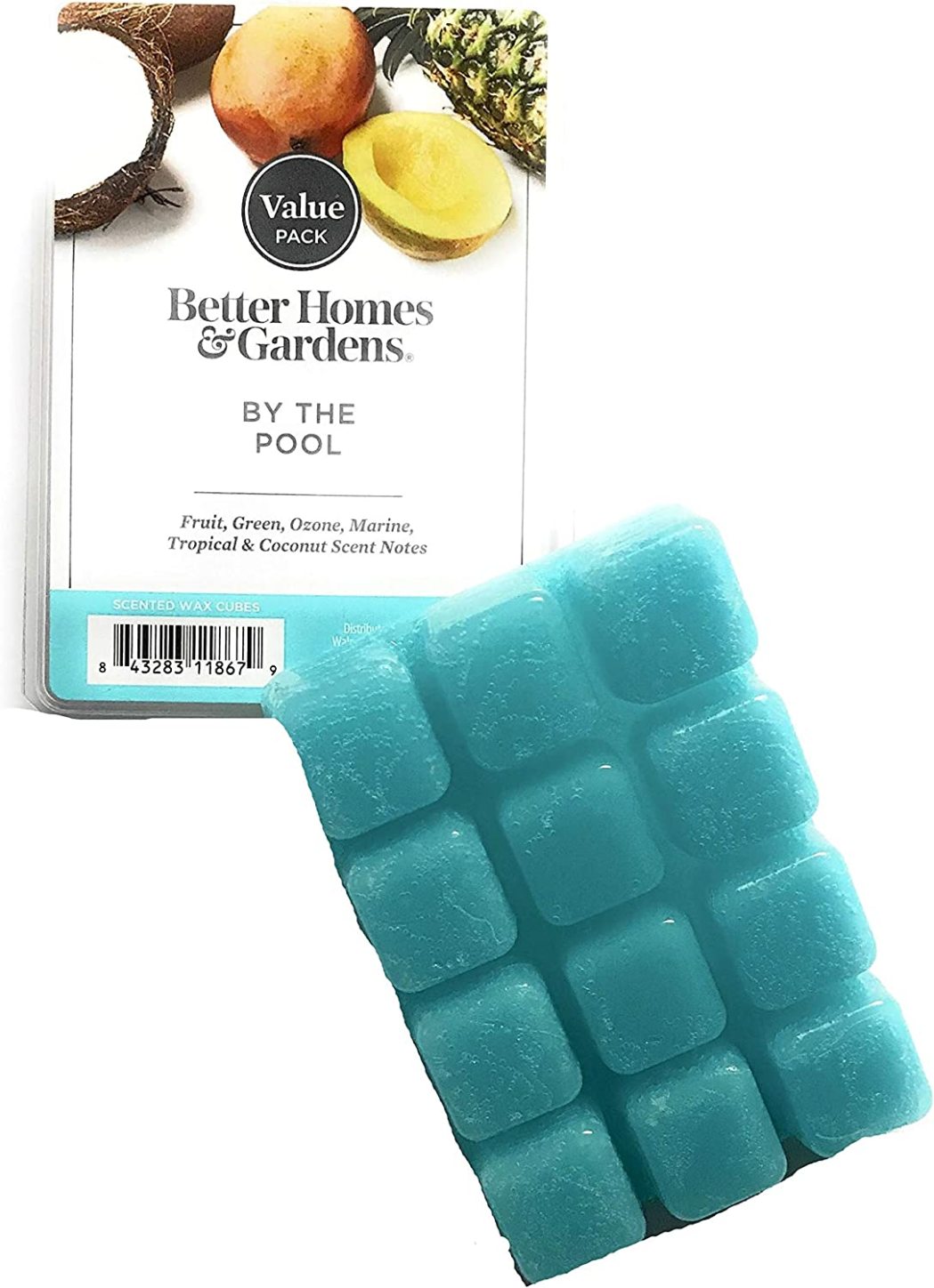 Better Homes and Gardens Scented Wax Cubes by The Pool, 5 OZ Package