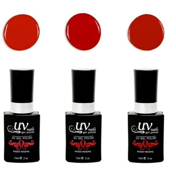UV-Nails Diana LED Gel Polish - Set of 3