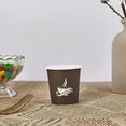 thumbnail image 6 of 400 Pack 8 oz Paper Cups, Brown Disposable Hot Coffee Cups for Party, Picnic, Travel, and Events, 6 of 14