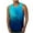 Blue-B, variant on Penkiiy Men's Gradient Print Sleeveless Vest Crewneck Casual Tank Top 4XL Purple