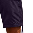 thumbnail image 5 of YABCSAZ Men's Cargo Shorts Knee Length Summer Shorts Cotton Capri Shorts, Lightweight Breathable Outdoor Casual 3/4 Length Elastic Waist Drawstring Capri Cargo Pants with Multi Pockets, 5 of 5