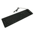 thumbnail image 1 of SILICONE FOLDABLE KEYBOARD QUIET WATERPROOF DUSTPROOF USB WIRED FLEXIBLE for HOME OFFICE, 1 of 7
