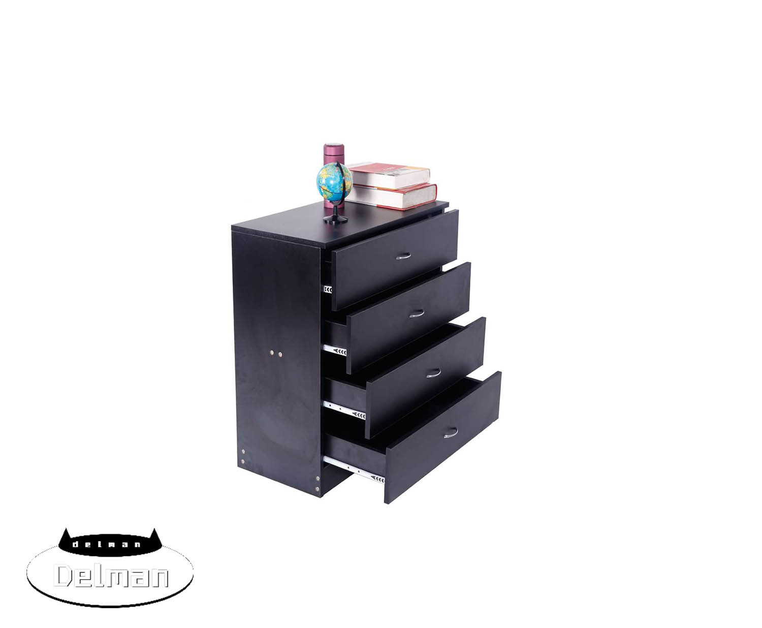 Storage File with Drawer, Modern Under Desk Filing Drawer Unit