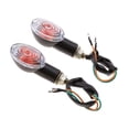 thumbnail image 3 of Lámpara de luz indicadora de dirección de señal de motocicleta para Cruiser Bobber Cola Luz de señal de giro de motocicleta, 3 of 8
