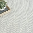 thumbnail image 6 of Nourison Casual 6'7" x 9'2" Light Grey Modern Indoor Rug, 6 of 8