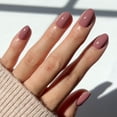 thumbnail image 1 of Set de 30 uñas Glamnetic Fall Mauve Short Ovaled de Press On Nails, 1 of 6