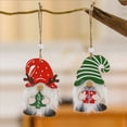 thumbnail image 4 of Billuyoard Adorno colgante de Navidad, decoración DIY, colgante, muñeco de dibujos animados, Festival, juguete de Año Nuevo, recuerdo de fiesta, Kits de decoración para fiestas Rojo Billuyoard HA069744-01, 4 of 6