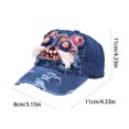 thumbnail image 3 of Chinese head embroidered hat handmade head hat a gift for dads moms husbands men fathers, 3 of 7