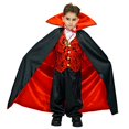 thumbnail image 2 of flatwhite Chlidren Deluxe Gothic Vampire Costumes (M 7-9Y), 2 of 4