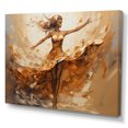 thumbnail image 2 of Designart "Ballet Of Coffee Beans" Fashion Woman Canvas Prints, 2 of 7