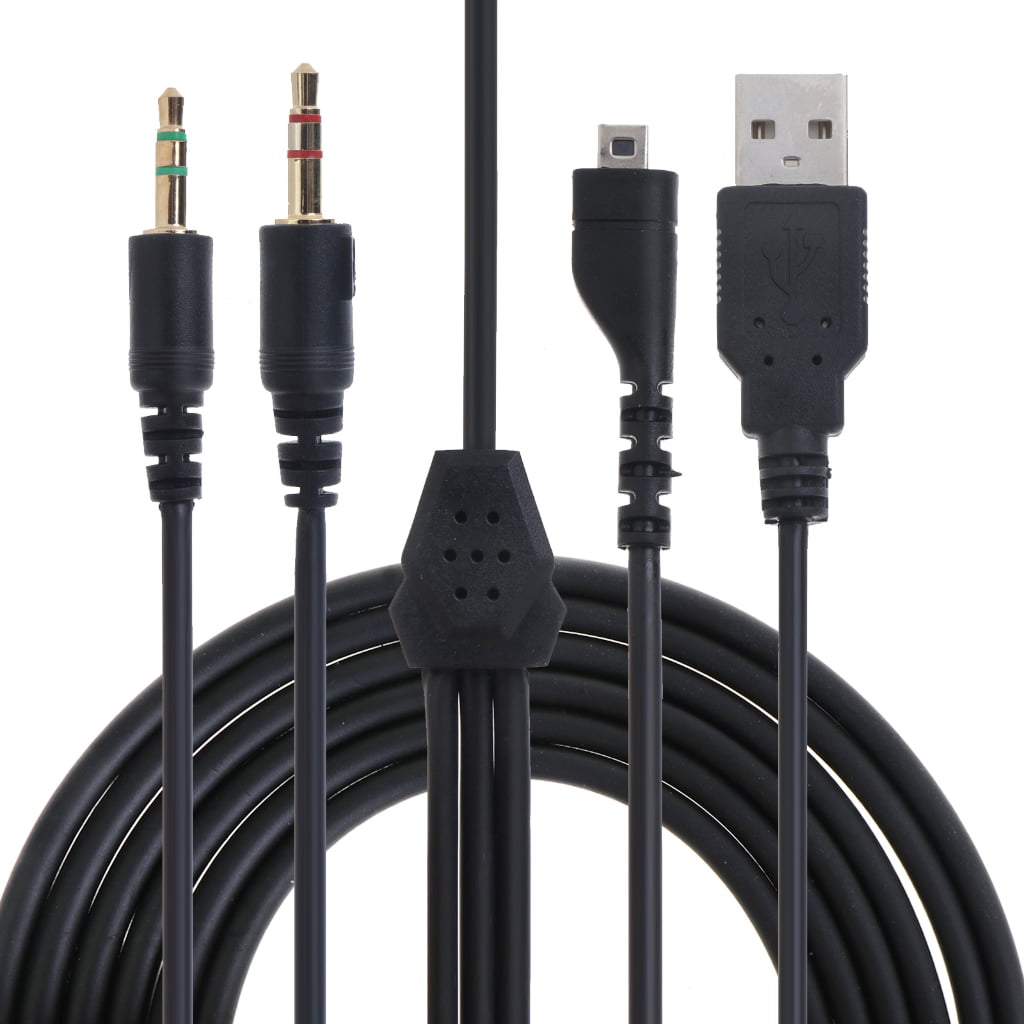 RGB Headphones Cable for SteelSeries Arctis 3 5 7 3.5mm Headphones Wire - Walmart.com