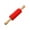 Red, variant on Kids Wooden Rolling Pin – 9.1" Mini Baking Roller with Silicone Handle, Child-Safe Dough Roller for Cooking, Play Kitchen, Crafts & Family Baking Fun