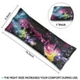thumbnail image 4 of Galaxy Themed Mastectomy Pillow for Car - Post Surgery Seatbelt Cushion with Starry Night Design, 4 of 5