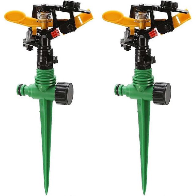Rociador de agua KAIYANG Rociador de jardín Giratorio 360 Grados Plástico ABS