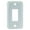 White, variant on JR Products 12855 Single Switch Face Plate - Black