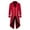 Red, variant on Yteetum Men's Steampunk Vintage Tailcoat Jacket Medium Length Tailcoat Steampunk Stage Costume Role Halloween Coat Vintage Tuxedo Suit Jackets Medieval Costumes Role Play Halloween Costume Uniform