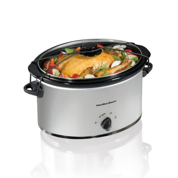 Hamilton Beach 7 Quart Oval Slow Cooker Model 33176