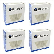 Bunn BCF100 BCF100-B 100-Count Basket Filter (Pack Of 4),White, 4
