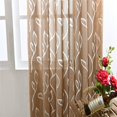 thumbnail image 2 of Cortina De Ventana Voile De Fashion Grommet And Cubre Los Colores De - Multi, 100 * 250cm Unesdoc. unesdoc. perfecl Burbuja de cortina transparente, 2 of 7