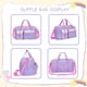 thumbnail image 3 of Bolsa de viaje Oruiji para niños, niñas y mujeres, con compartimento para zapatos, 3 of 6