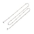 thumbnail image 1 of Women Eyeglasses Strap Literary Style Eyeglass Rose Gold Chain Hanging Neck Spectacles Chain Sunglasses Holder Strap Anti-skid Eyewear Retainer, 1 of 4
