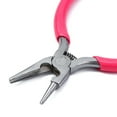 thumbnail image 3 of 1pc Jewelry Making Pliers 45# Carbon Steel 6-Step Multi-Size Wire Looping Forming Pliers Ferronickel for Loops and Jump Rings Hot Pink 12x5.3x0.9cm, 3 of 3