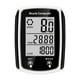 thumbnail image 4 of Ciclocomputador para bicicleta, velocímetro, odómetro, con cable y activación automática. Blanco negro, 4 of 9
