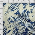 thumbnail image 3 of oneOone Cotton Cambric Cream Fabric Leaves Quilting Supplies Print Sewing Fabric By The Yard 42 Inch Wide, 3 of 6