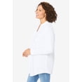 thumbnail image 3 of Woman Within Plus Size Perfect Pintuck Tunic, 3 of 6