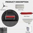 thumbnail image 2 of For Roborock S8 Pro UItra Cleaner Parts Set Dust Bags Main Brushes, 2 of 5