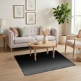 thumbnail image 3 of ODIKA 4'x6' Washable Area Rug Non-Slip, Chair-Friendly, Flatwoven Alfombras Minimalist Vertical Banded Monochrome Fade Para Habitacion for Home Office, Under Desk, 3 of 7
