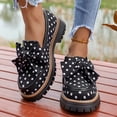 thumbnail image 2 of Taqqpue Women Loafer Shoes Women's Casual Versatile Indoor And Outdoor Soft Soled Trendy Loafers Middle Heels Shoes Flat Shoes for Women, 2 of 9