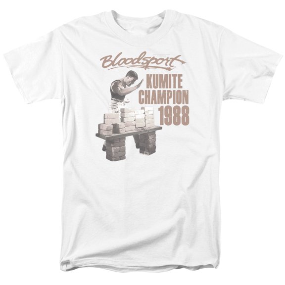 Bloodsport Duxash Adult 18/1 T-Shirt White