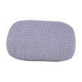 thumbnail image 3 of Funda de cojín de repuesto para silla de ordenador, funda de almohada para silla giratoria, funda de almohada para oficina Gris oscuro, 3 of 9