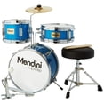 thumbnail image 1 of Set de batería Mendini de Cecilio Junior Kit con 4 tambores y trono, 1 of 9