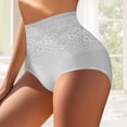 thumbnail image 2 of XEGLSBU Women Panties High Waisted Lift Underpants Comfortable Full Coverage Underwear Soft Stretch for Lady 2 PCS Size XL, 2 of 4
