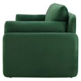 thumbnail image 6 of Sofa, Velvet, Green, Modern Contemporary Urban Design, Living Lounge Room Hotel Lobby Hospitality, 6 of 9