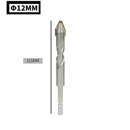 

1PC Triangular Tungsten Carbide Hole Drill Bit for Concrete Glass 6/8/10/12mm