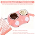 thumbnail image 7 of Dongyi 2-Speed Electric Chocolate Fondue Maker with Dual Bowls-8.45oz Melting Pot for Candy,Cheese&Desserts,Includes DIY Molds for Home Parties&Baking,Pink, 7 of 7