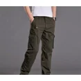 thumbnail image 4 of Jogger Cargo Gabardina Para Hombre Pantalón Casual, 4 of 6